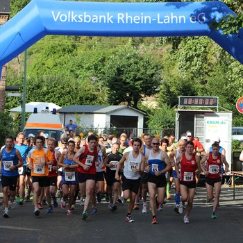 Start zum Hauptlauf, Sieger Marcel Martin (194) in der Mitte