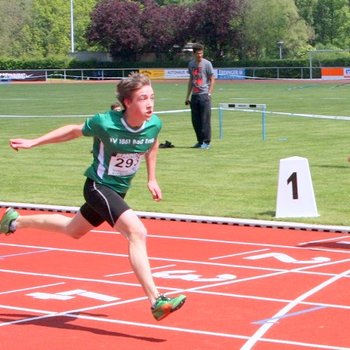 Silvan Elias Schwinn siegte über 200m